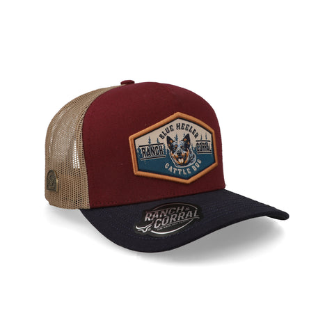 Gorra Ranch & Corral Dog Breeds 088 Rojo Unitalla