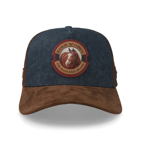 Gorra Ranch & Corral Equus 68 Café Unitalla