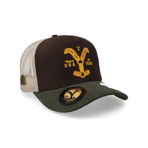 Gorra Ranch & Corral Yellowstone 45 Negra Unitalla