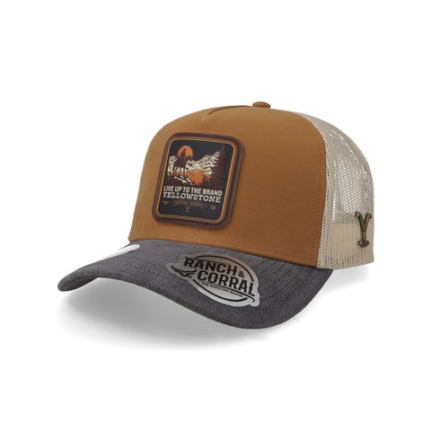 Gorra Ranch & Corral Yellowstone 46 Café Unitalla