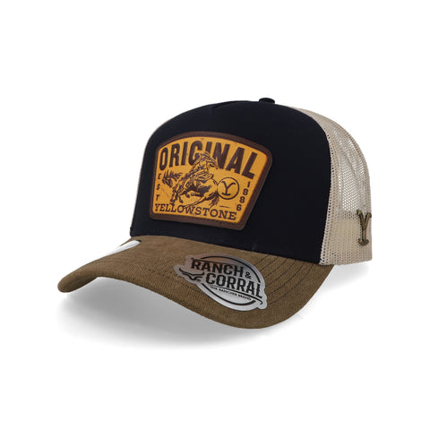 Gorra Ranch & Corral Yellowstone 47 Gris Unitalla