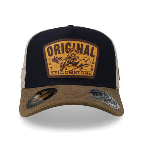 Gorra Ranch & Corral Yellowstone 47 Gris Unitalla