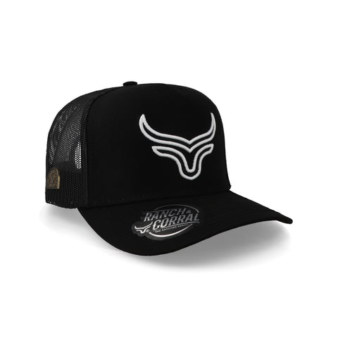 Gorra Ranch & Corral Basic 01 Negra Unitalla