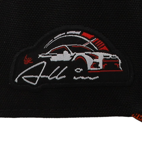 Gorra All In Horsepower Cerrada Negro Naranja Unitalla