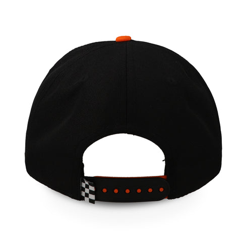 Gorra All In Horsepower Cerrada Negro Naranja Unitalla