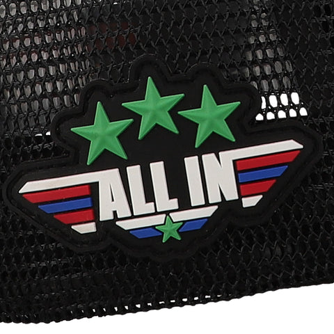 Gorra All In Maverick Compass Negro Trucker Unitalla