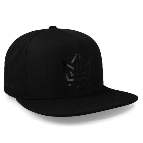 Gorra All In Chávez Golden All Black Cerrada Ajustable