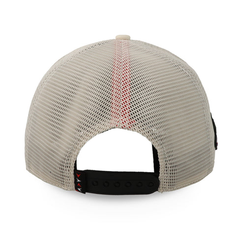 Gorra All In Maverick Compas Blanco/Negro Trucker Unitalla