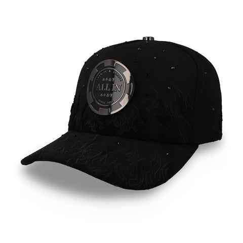 Gorra All In Token Pin On Fire Edition Negro Unitalla