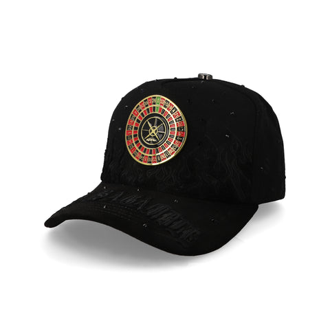 Gorra All In King Of Gambling On Fire Ed Negro Unitalla