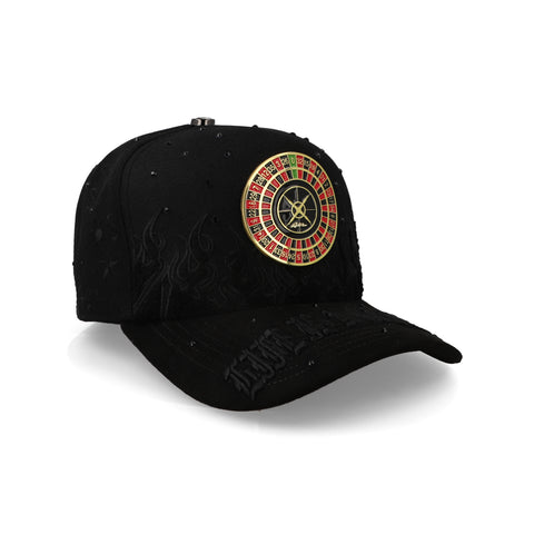 Gorra All In King Of Gambling On Fire Ed Negro Unitalla