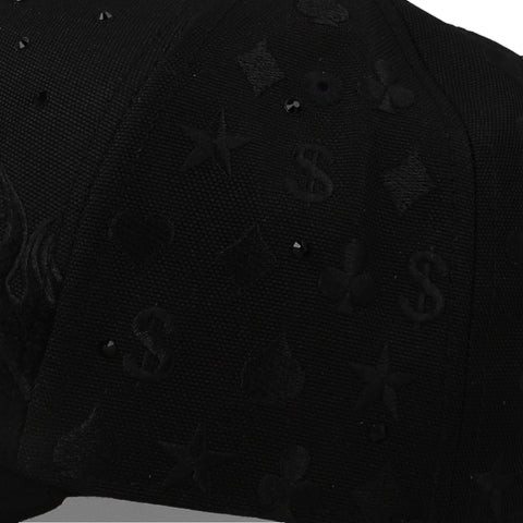 Gorra All In King Of Gambling On Fire Ed Negro Unitalla