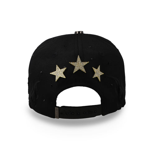 Gorra All In Star Fire Golden 26 Negro Unitalla