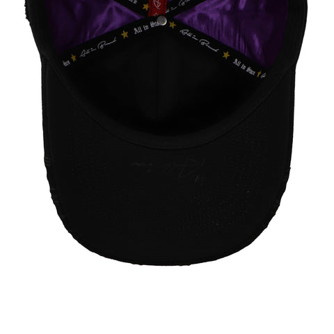 Gorra All In Star Fire Golden 26 Negro Unitalla