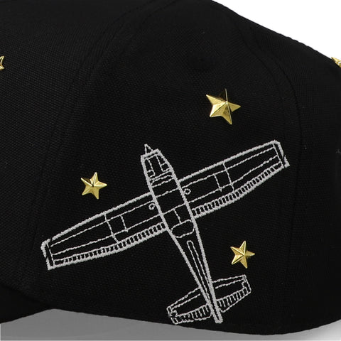 Gorra All In Airborne Negra Unitalla