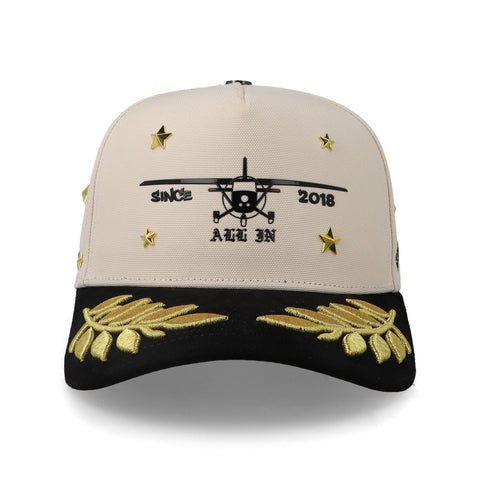 Gorra All In Airborne Bones Beige Unitalla