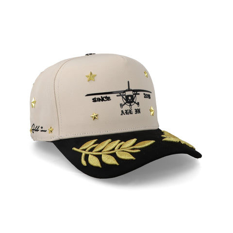 Gorra All In Airborne Bones Beige Unitalla