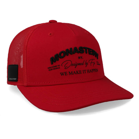 Gorra Monastery Eldrith Roja Ajustable
