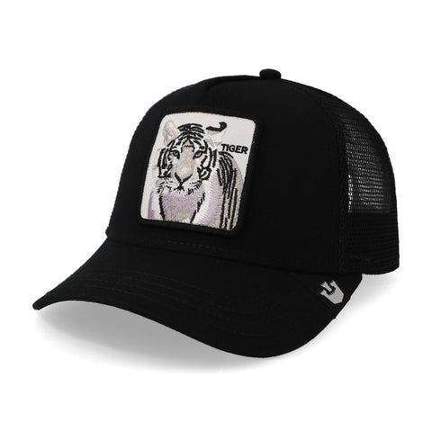 Gorra Goorin Bros Trucker Silver Tiger Negro Unitalla