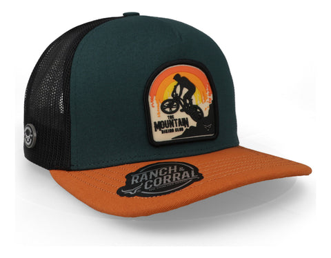 Gorra Ranch & Corral Bikers 4 Rcb04 Verde/naranja Unitalla