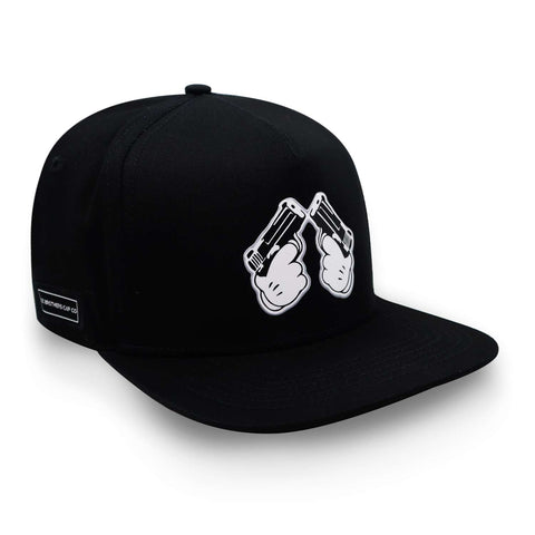 Gorra Gc Brothers Hand Guns Negro Unitalla