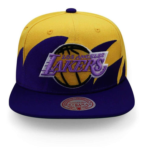 Gorra Mitchell & Ness Nba Sharktooth Lakers Multi Amarillo U