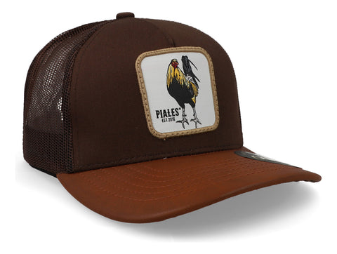 Gorra Piales Gallo Giro 0191 Cafe Unitalla