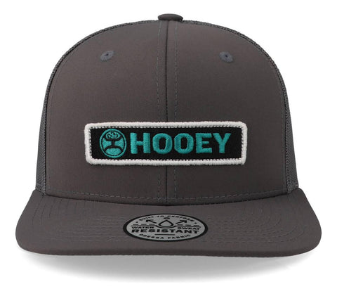 Gorra Hooey Lockup Grey 6 Panel Trucker Gris Unitalla