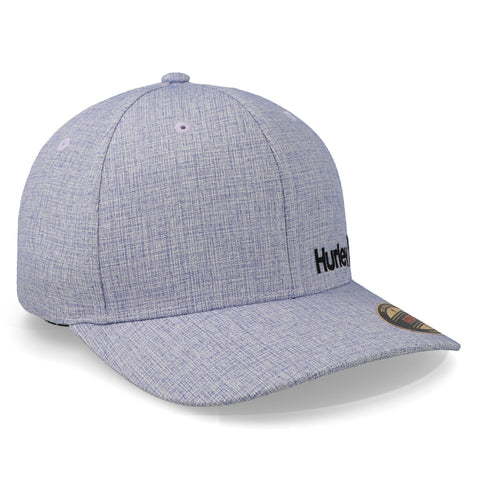 Gorra Hurley Corp Textures Azul Cerrada