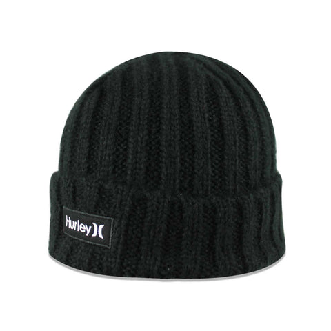 Beanie Hurley Squaw Negro Ajustable