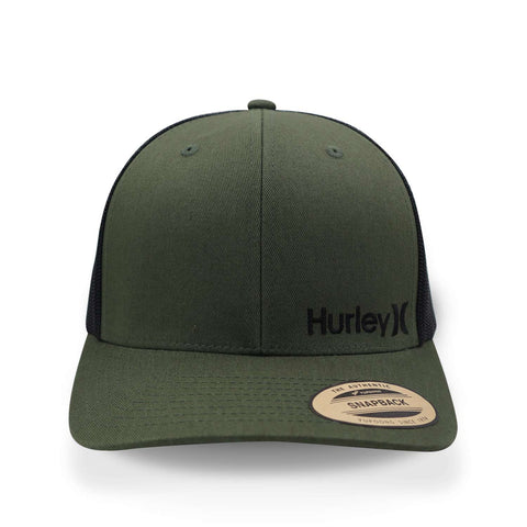 Gorra Hurley Corp Staple Trucker Negro/Negro Ajustable