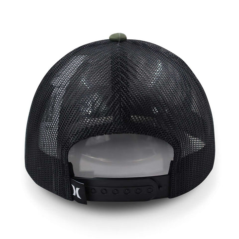 Gorra Hurley Corp Staple Trucker Negro/Negro Ajustable