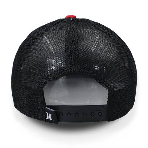 Gorra Hurley Circle Trucker Wolf Gris Ajustable