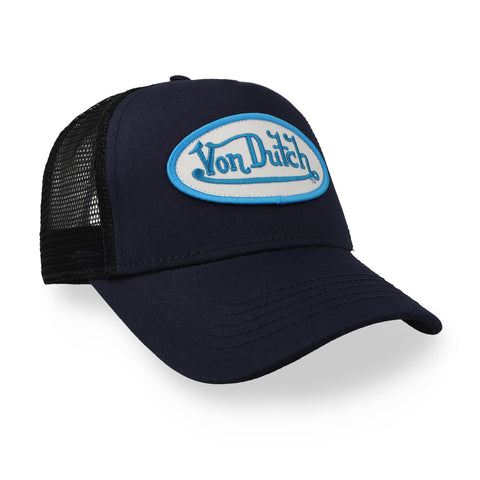 Gorra Von Dutch Staple Trucker Azul Marino Unitalla