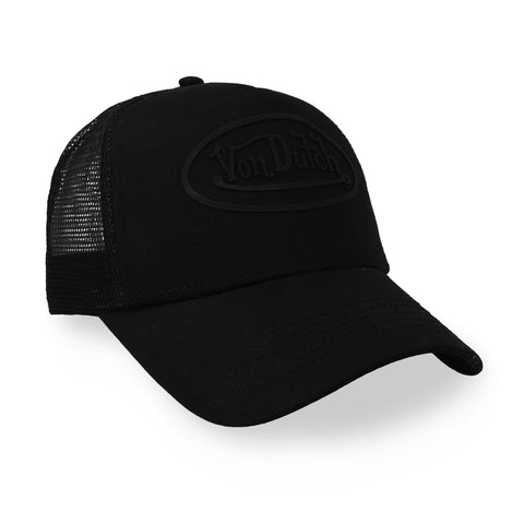 Gorra Von Dutch Clean Cut Trucker Negro Unitalla