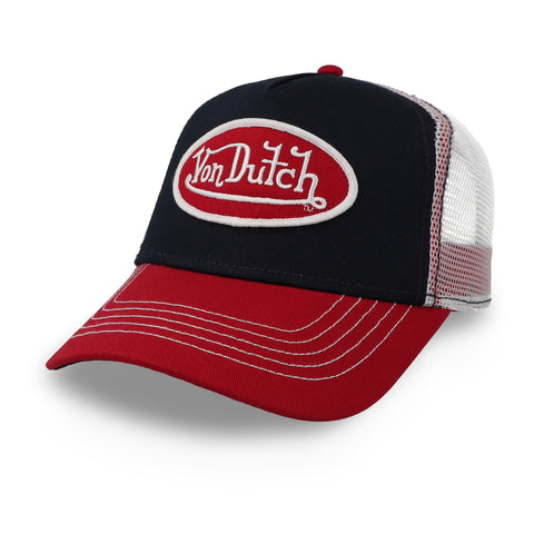 Gorra Von Dutch Staple Trucker Rojo Unitalla