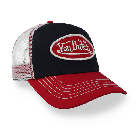 Gorra Von Dutch Staple Trucker Rojo Unitalla