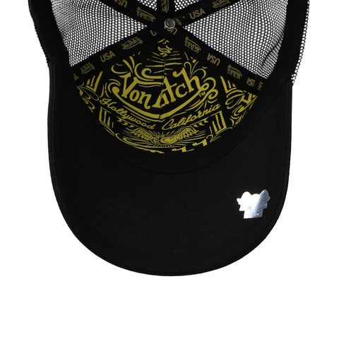 Gorra Von Dutch Staple Trucker Negro Unitalla