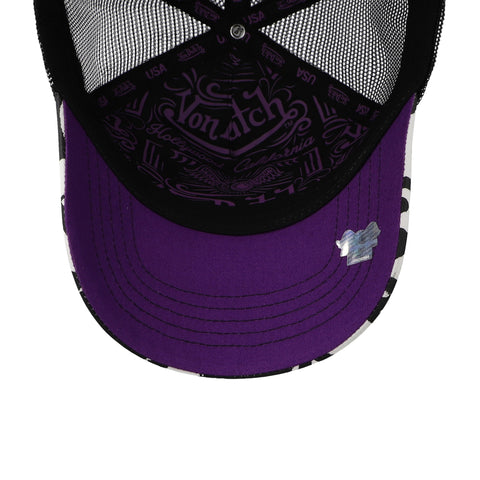 Gorra Von Dutch Multi Trucker Blanco Negro Unitalla