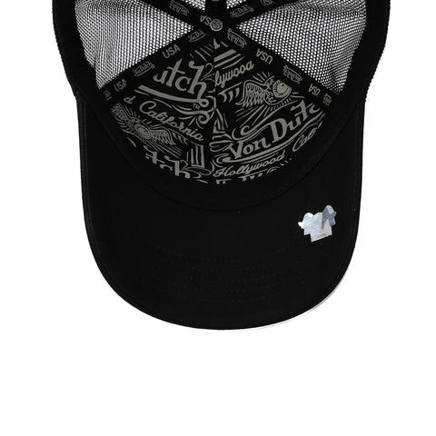 Gorra Von Dutch Americana Trucker VDHH0038 Negro Unitalla