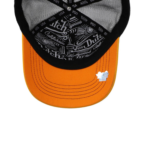 Gorra Von Dutch Flames Trucker VDHH0035 Negro Unitalla