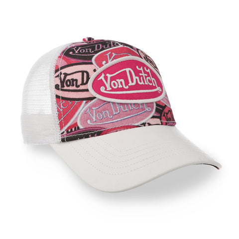Gorra Von Dutch Billboard Trucker Rosa Unitalla