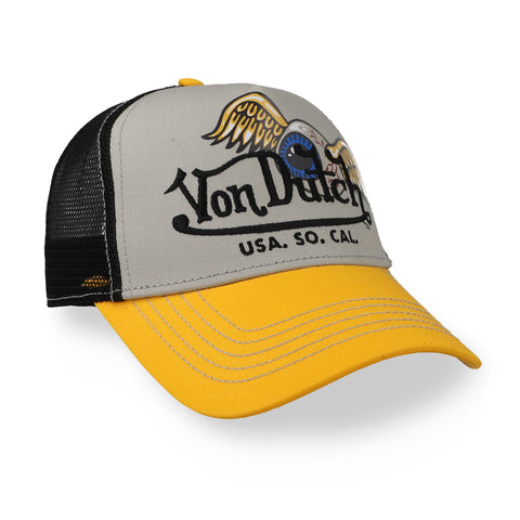 Gorra Von Dutch So Cal Trucker Gris Lobo Unitalla