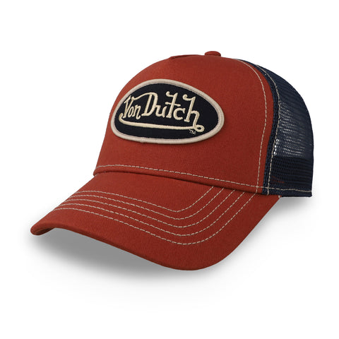 Gorra Von Dutch Staple Trucker Caoba Unitalla