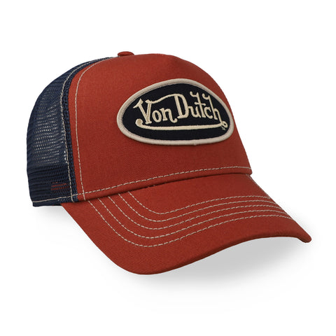 Gorra Von Dutch Staple Trucker Caoba Unitalla