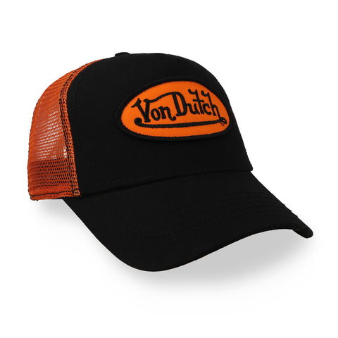 Gorra Von Dutch Staple Trucker Naranja Unitalla
