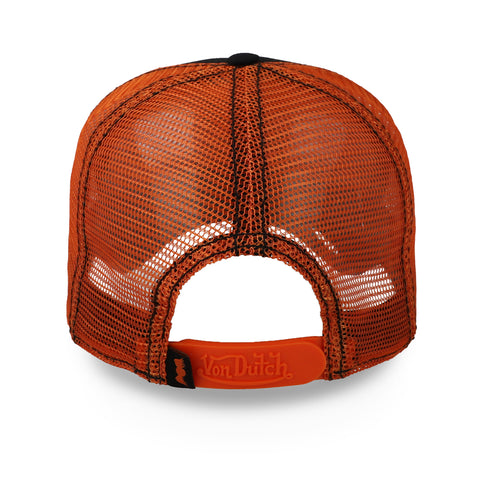 Gorra Von Dutch Staple Trucker Naranja Unitalla