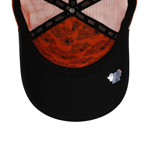 Gorra Von Dutch Staple Trucker Naranja Unitalla