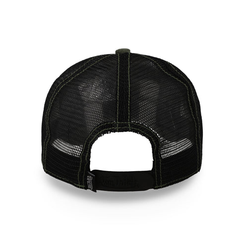 Gorra Von Dutch Velvet Trucker VDHH0004 Olivo Unitalla