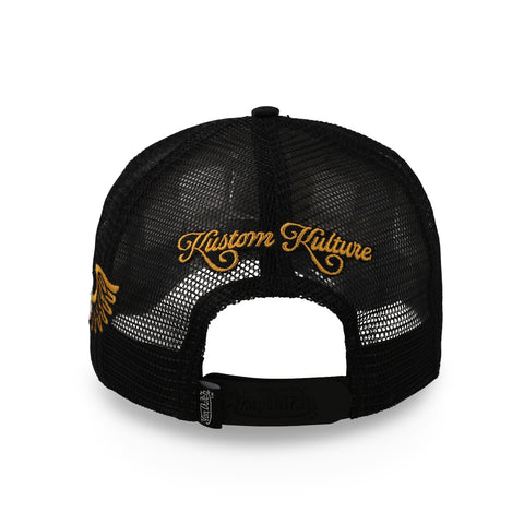 Gorra Von Dutch Flight Check Trucker VDHH0107 Negro Unitalla
